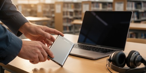 Como escolher backup local em escolas
