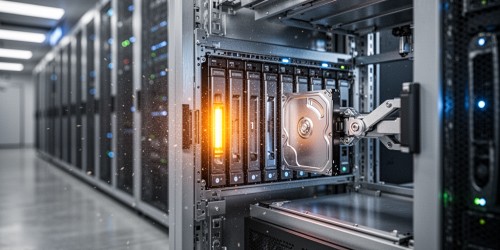Como funciona hot spare na prática?
