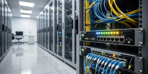 Projeto de rede 10GbE para escritórios: segurança, capacidade e suporte