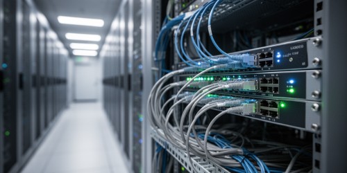 Projeto de rede 2.5GbE para médias empresas: segurança, capacidade e suporte