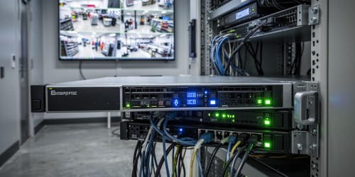 Projeto de storage para câmeras IP para lojas: segurança, capacidade e suporte